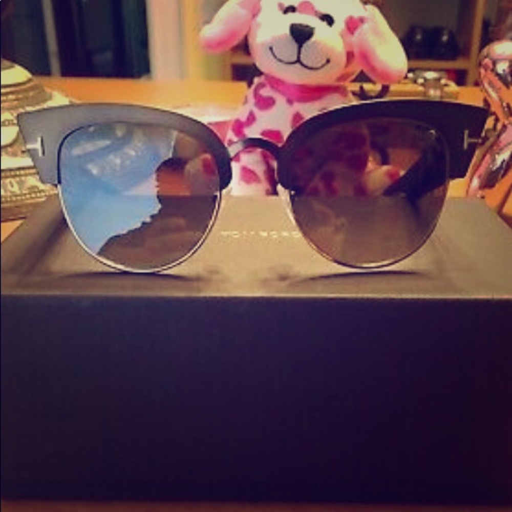 Tom Ford Brown with Gold Frame woman Sunglasses